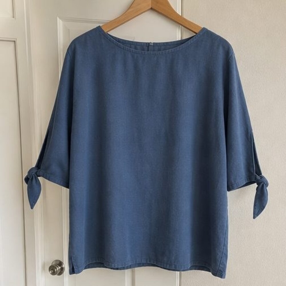 Olive Peplum Top